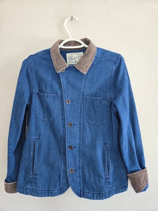 Madewell Jackets & Blazers - Madewell Rivet & Thread Denim Chore/Field Jacket size Small